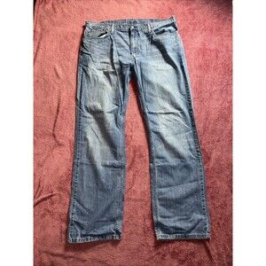 Levi’s 559 Relaxed Straight Men’s Jeans 40x36 White Washed Stretch